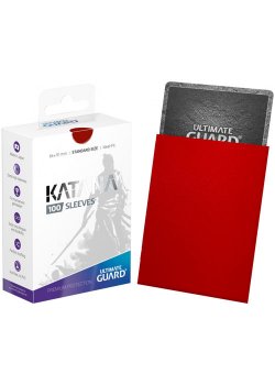 Ultimate Guard Katana Sleeves: Red (100)